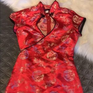 Fredericks of Hollywood geisha costume